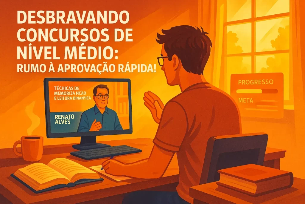 Desbravando Concursos de Nível Médio: Rumo à Aprovação Rápida!