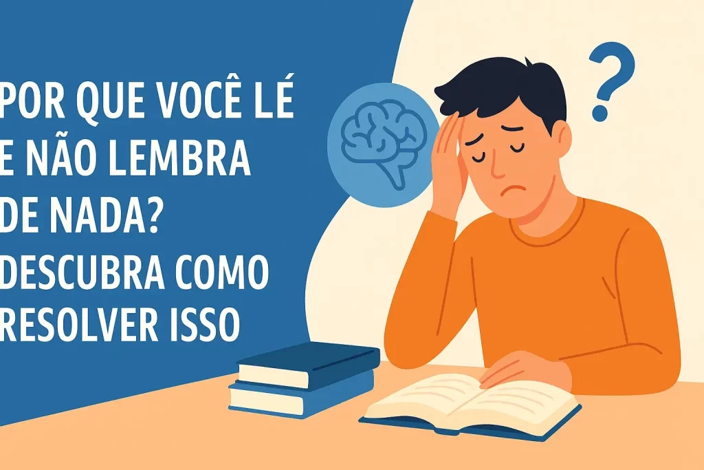 Por que Você Lê e Não Lembra de Nada? Descubra Como Resolver Isso